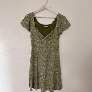 A&F twist tie front dress